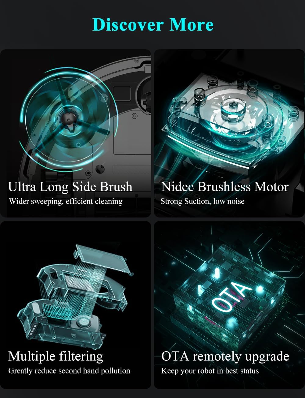 ABIR X8 Robot Vacuum Cleaner