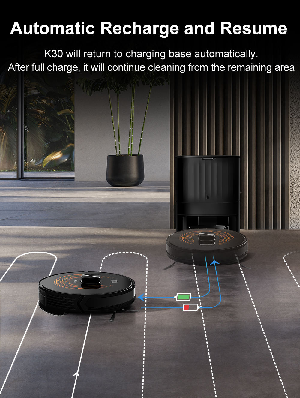 K30 Robot Vacuum Cleaner